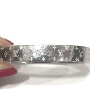 Louis Vuitton M00250 Cuff Monogram Stainless Steel